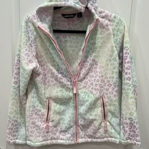 Girls new hooded fleece jacket.